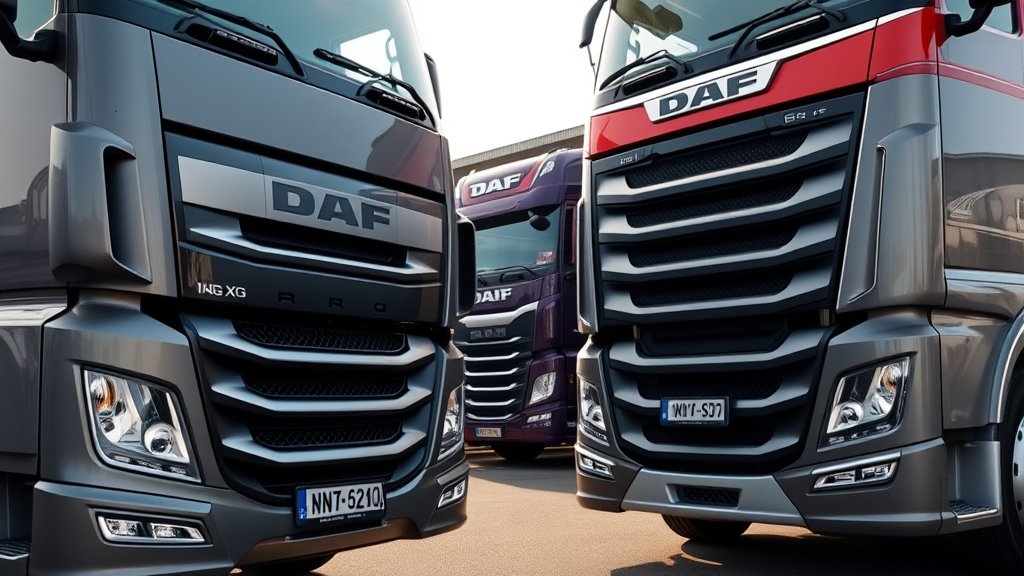 De nieuwste technologische snufjes in daf xg en daf cf trucks